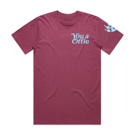 You a Offie - Berry T Shirt