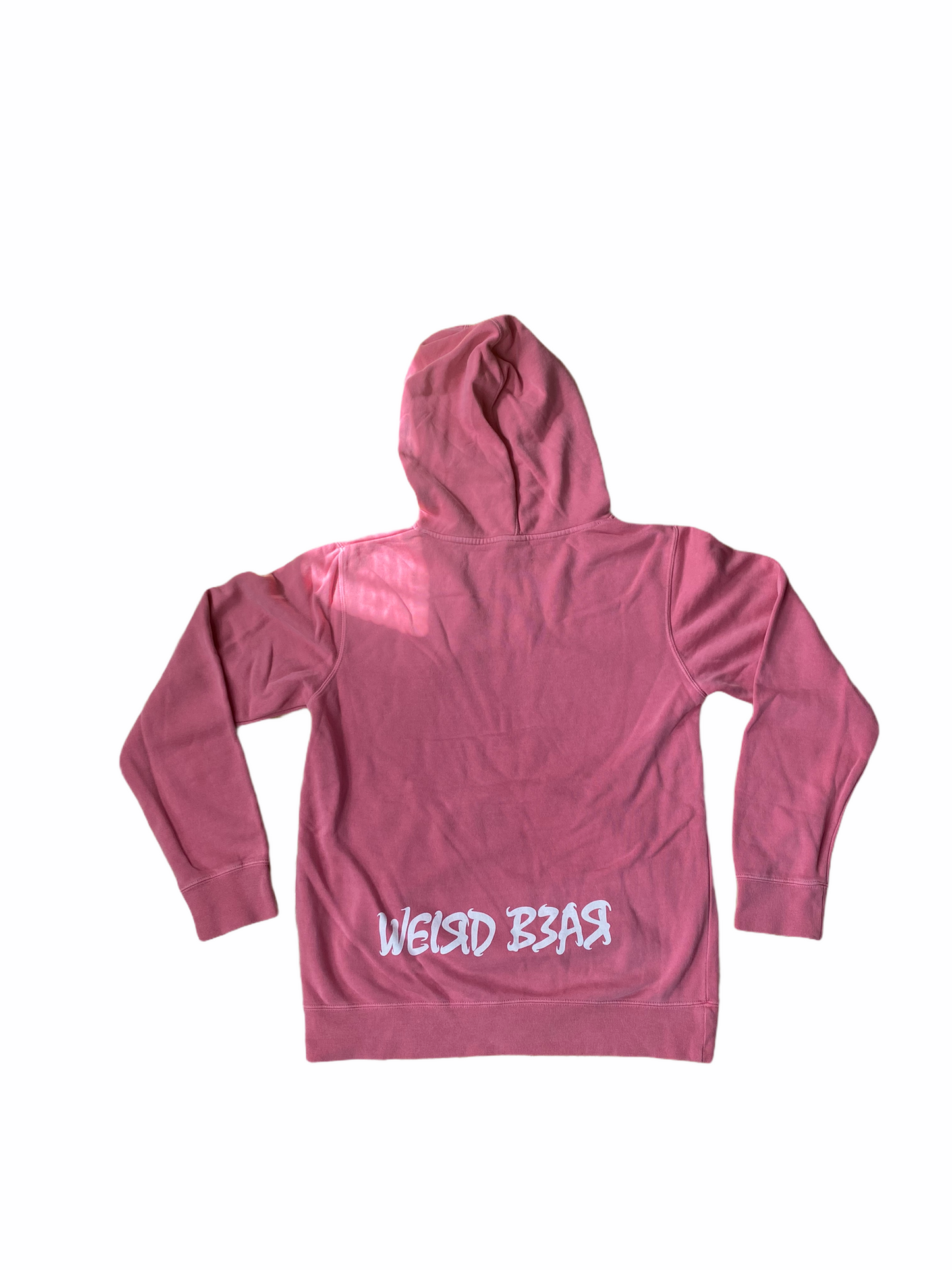 WEIRD B3AR SPRING HOODIE - PINK ROSE