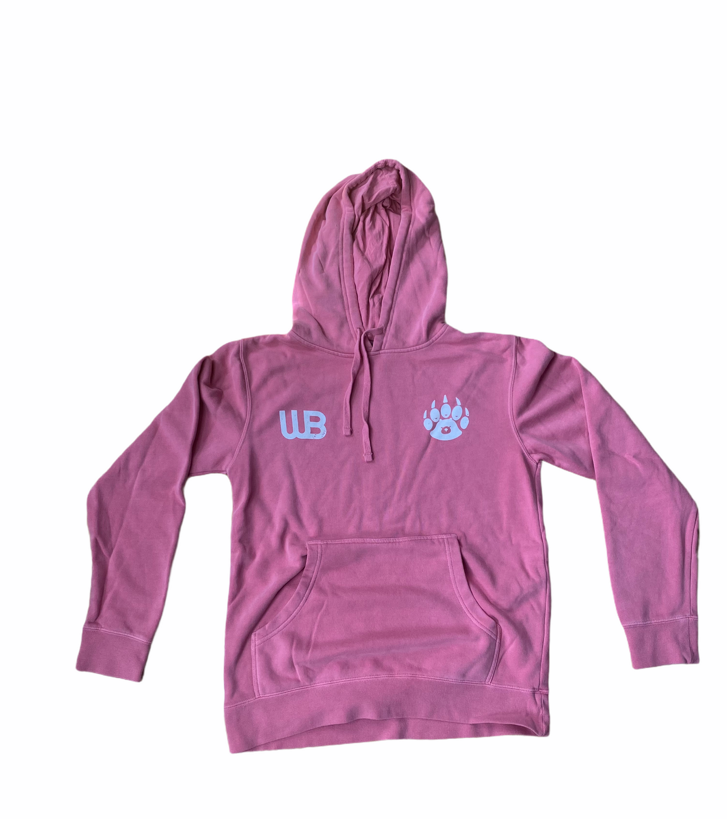 WEIRD B3AR SPRING HOODIE - PINK ROSE